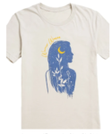 warrior woman silhouette tee