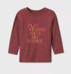 learn long sleeve tee