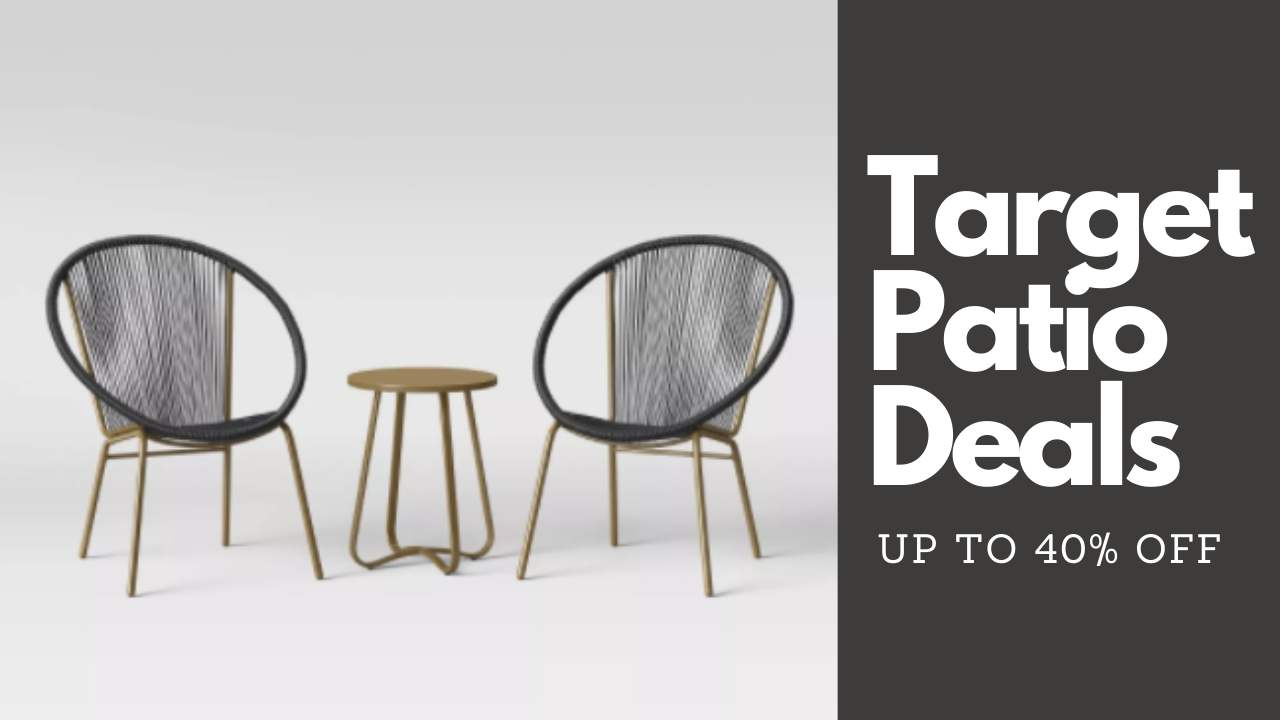 Up to 25% off Target Patio Deals + 