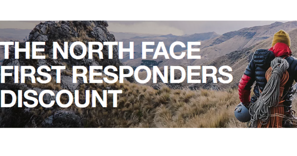 The North Face 50% Off First Responders 
