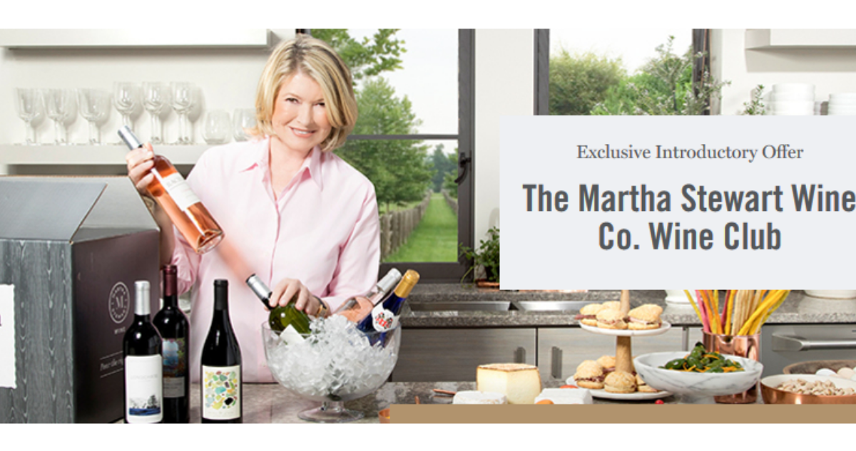 Martha Stewart Wine Club 12 Bottles for 7.49 each Southern Savers