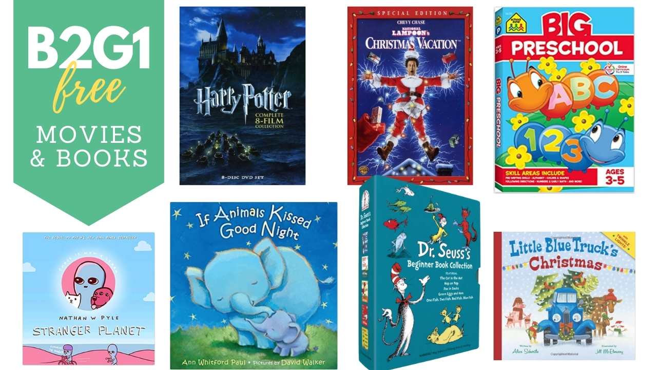 amazon b2g1 movies and books