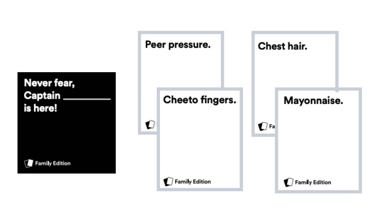 Free Cards Against Humanity Family Edition :: Savers