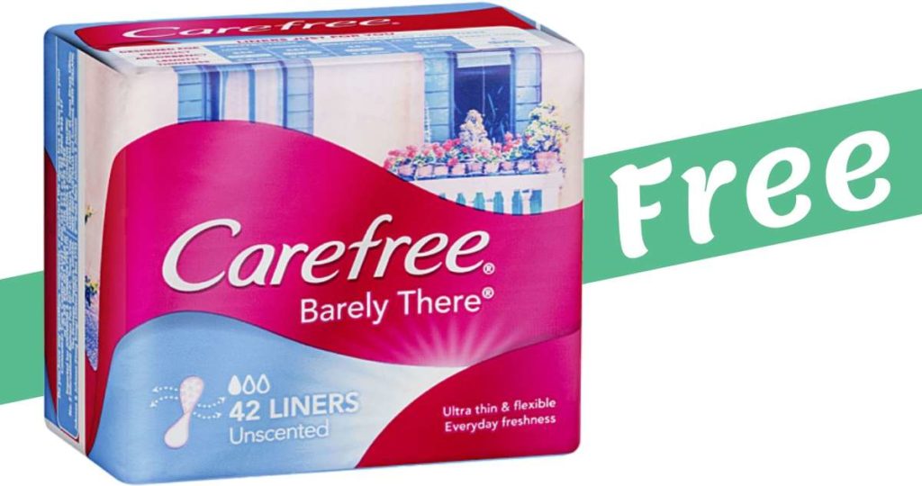 carefree liners coupon