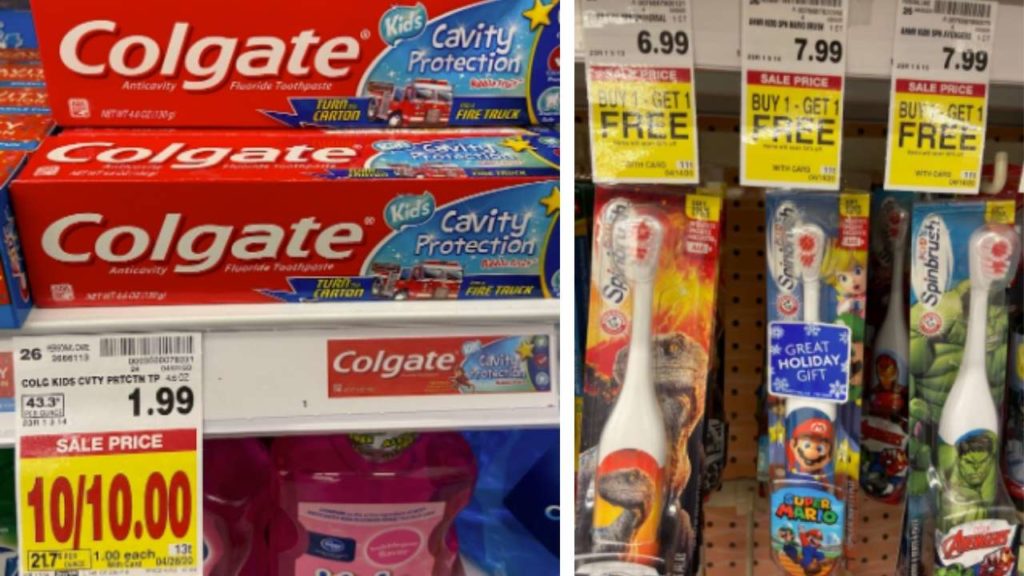 Kids Toothpaste at Kroger Starting at Just 50¢ Southern Savers
