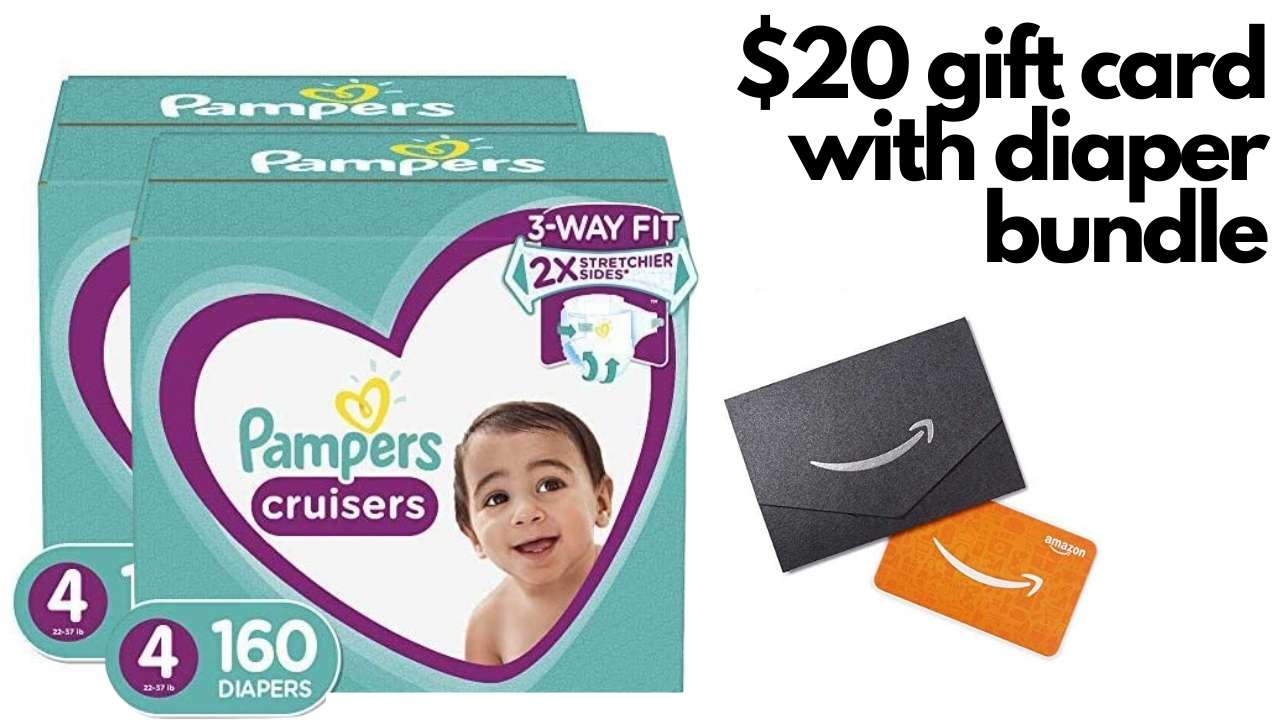 FREE Amazon 20 Gift Card with Diaper Bundle Southern Savers