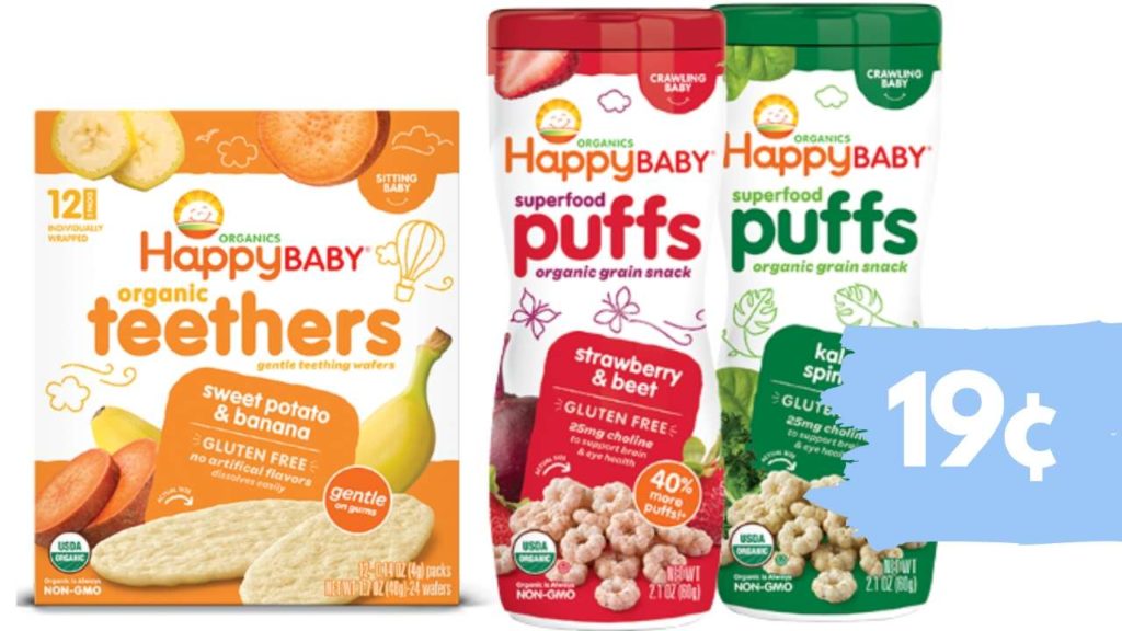 target happy baby puffs
