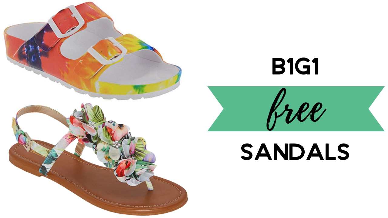 ladies sandals at jcpenney