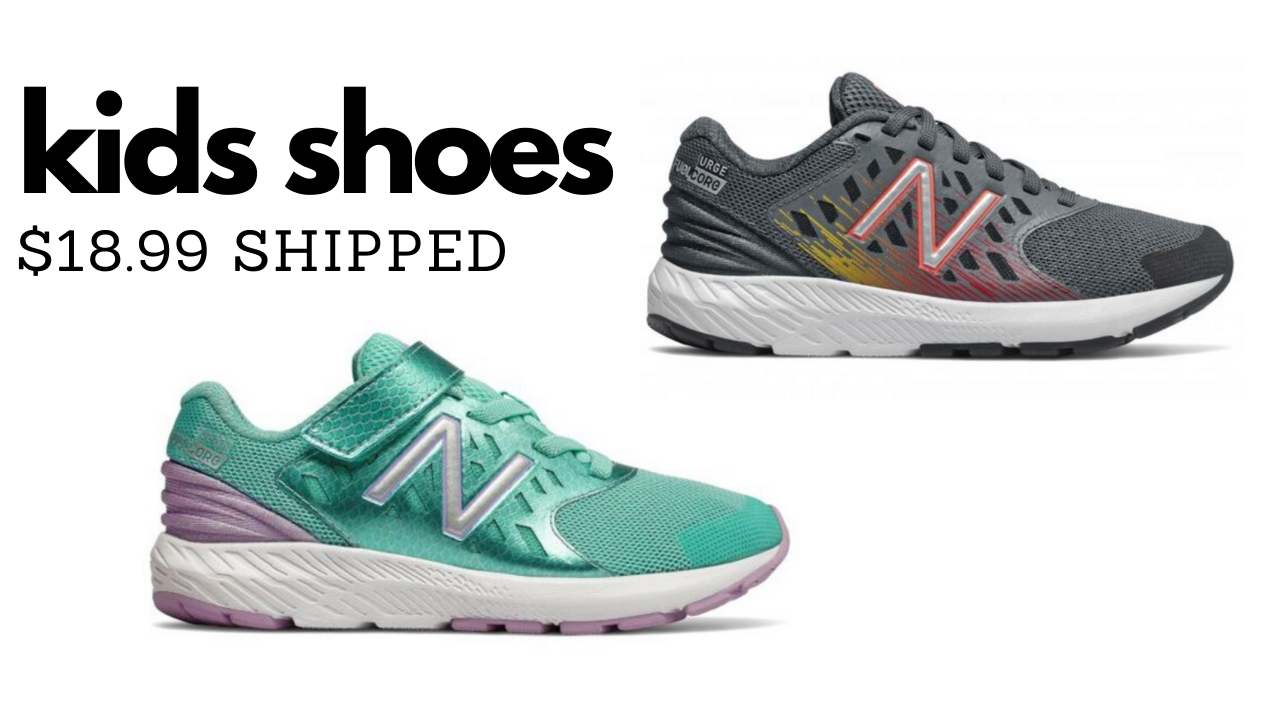 New Balance Kids Running Shoes for $18 