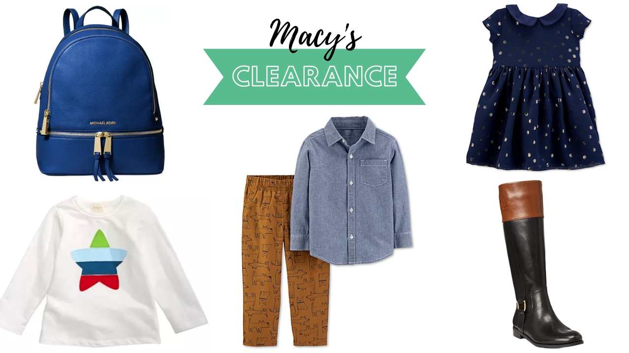 macy's clearance