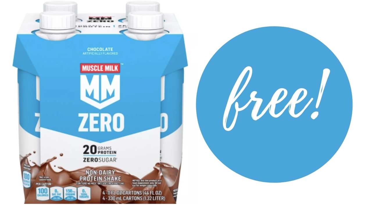 FREE 4Pack of Muscle Milk Zero Sugar Protein Shakes Southern Savers