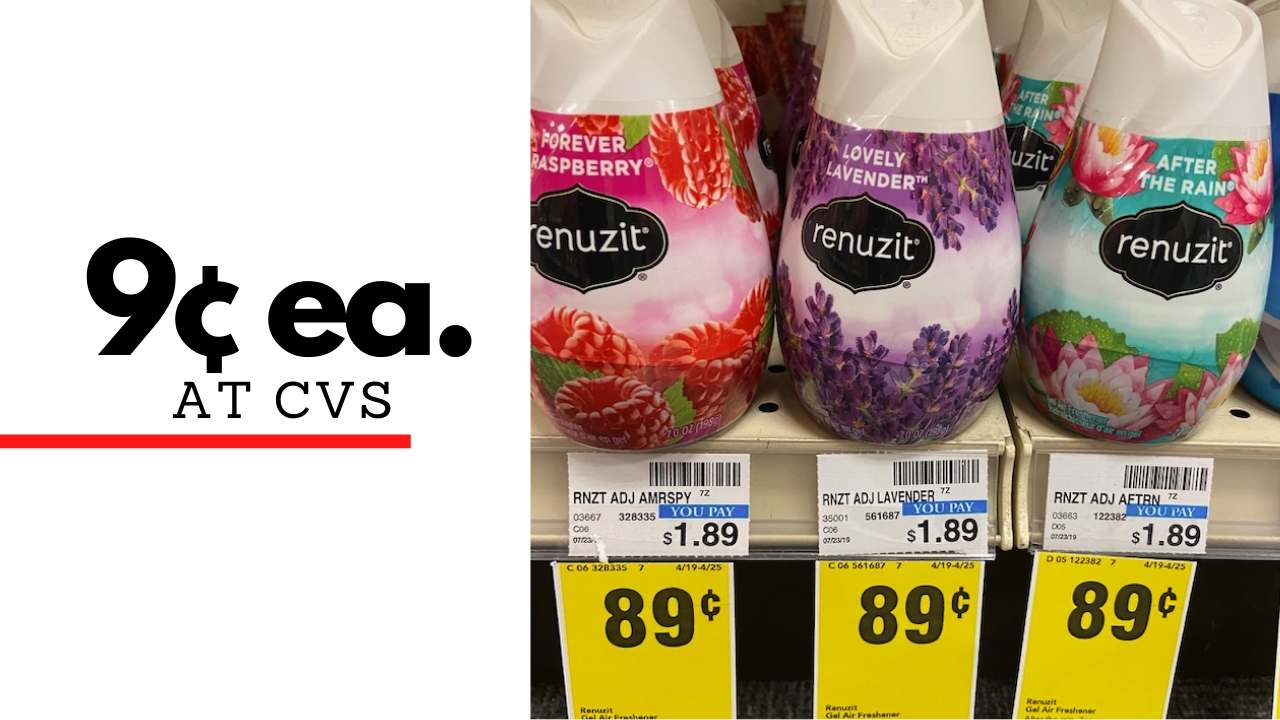 Renuzit Air Freshener Just 9¢ at CVS Southern Savers