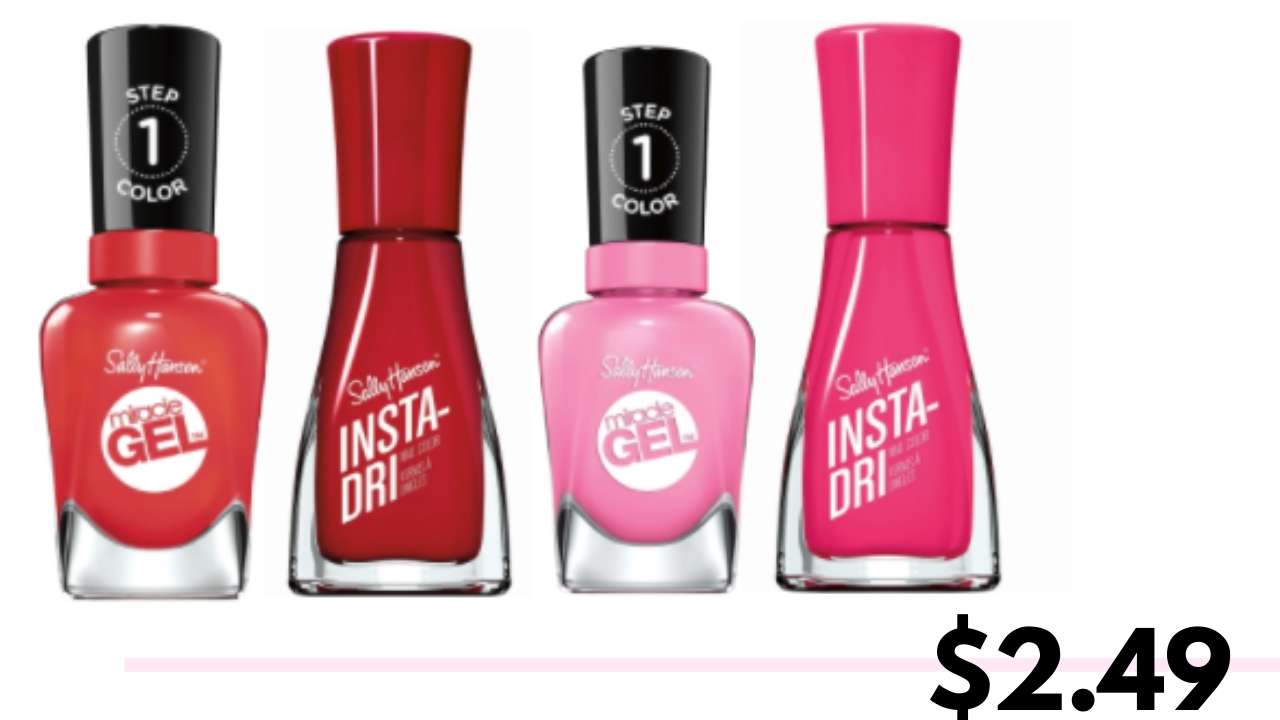 1. Save $1 on Sally Hansen Miracle Gel Nail Color with this coupon - wide 2