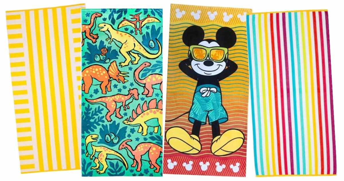 the big one beach towels