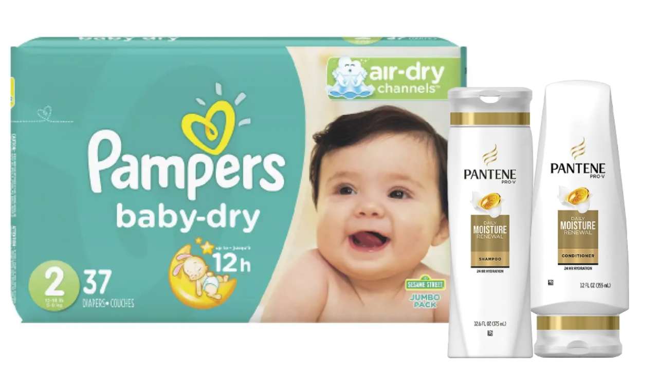 walgreens pampers diapers