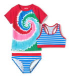 lands' end 3-piece bathing suit
