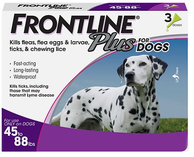 frontline plus for large dogs