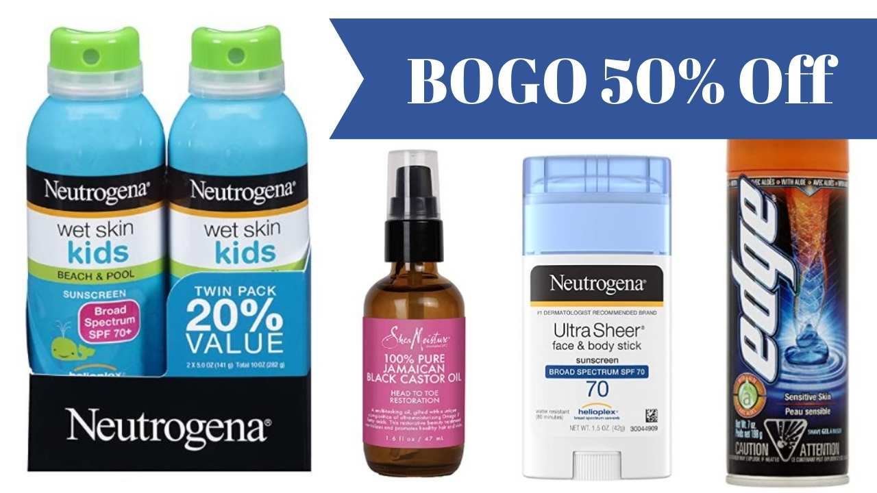 bogo 50% off personal care