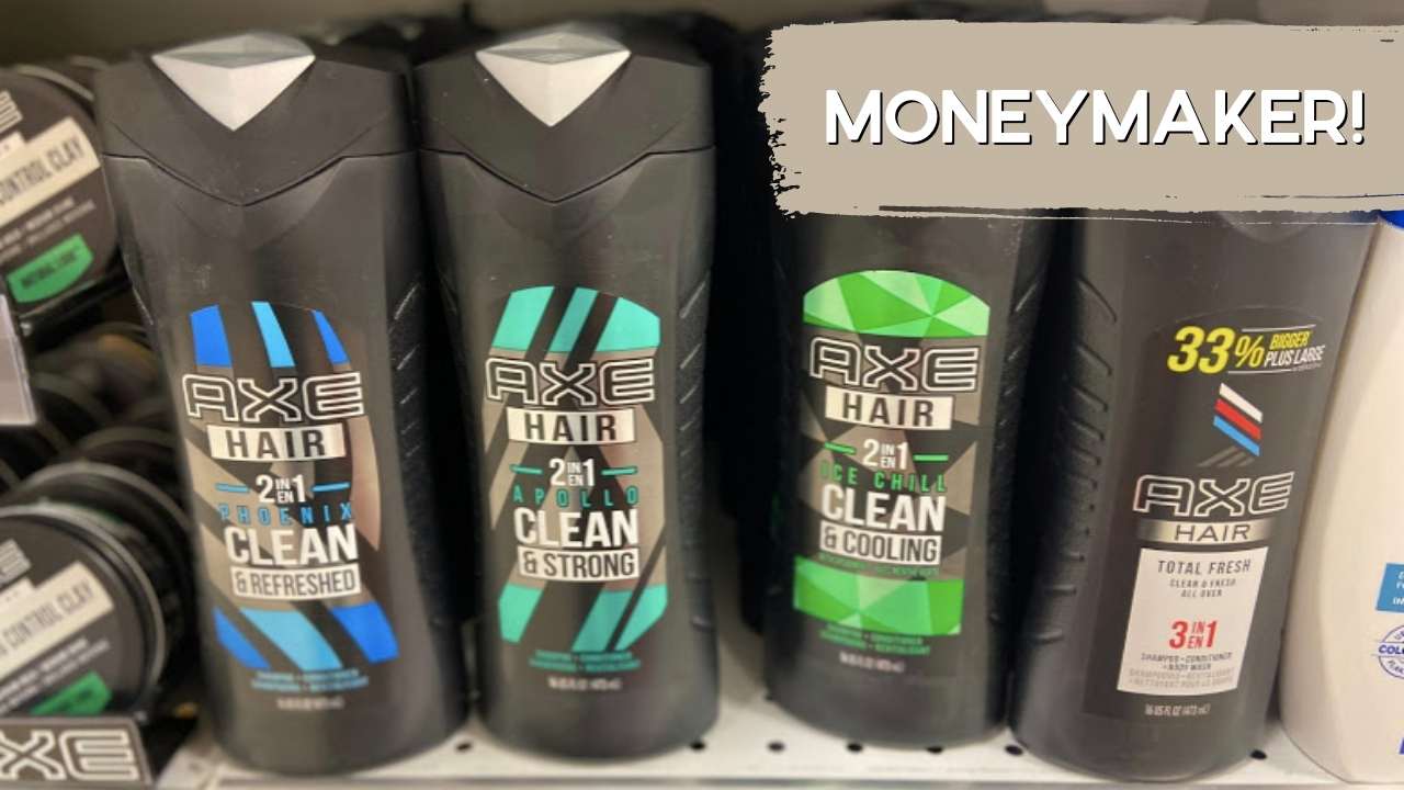 Axe Shampoo & Conditioner Money Maker Southern Savers