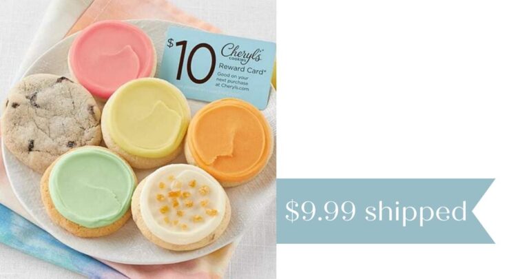 Cheryl s Cookies Get A Sampler For 9 99 Shipped 10 Reward Card 
