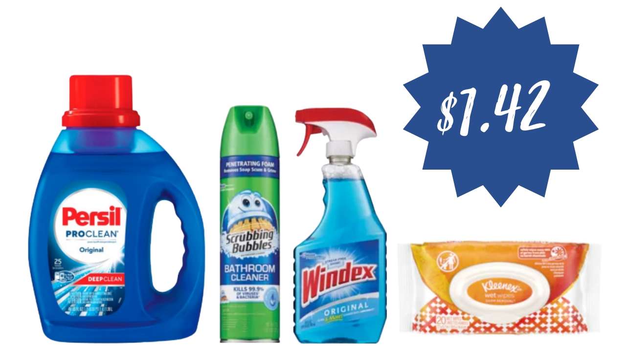 Cleaning Supplies & Detergent for 1.42 Each Next Week at CVS