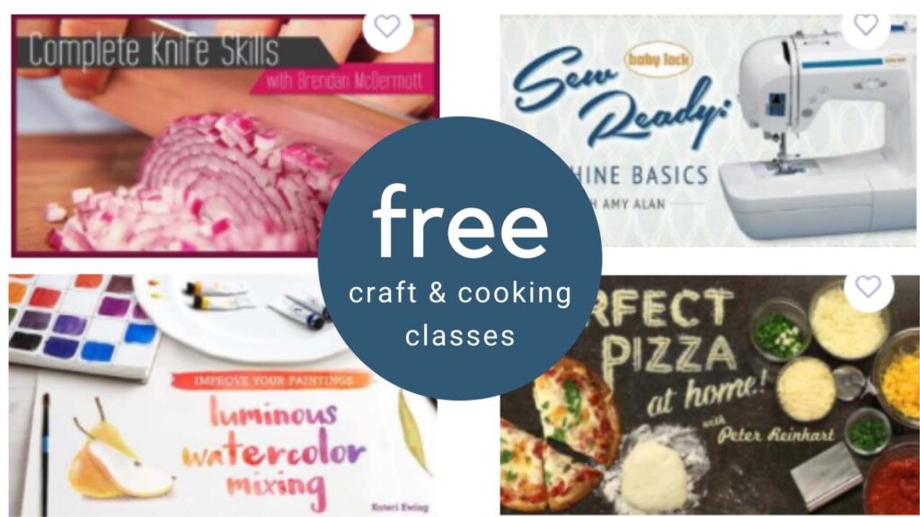 Free Online Cooking & Crafting Classes Southern Savers