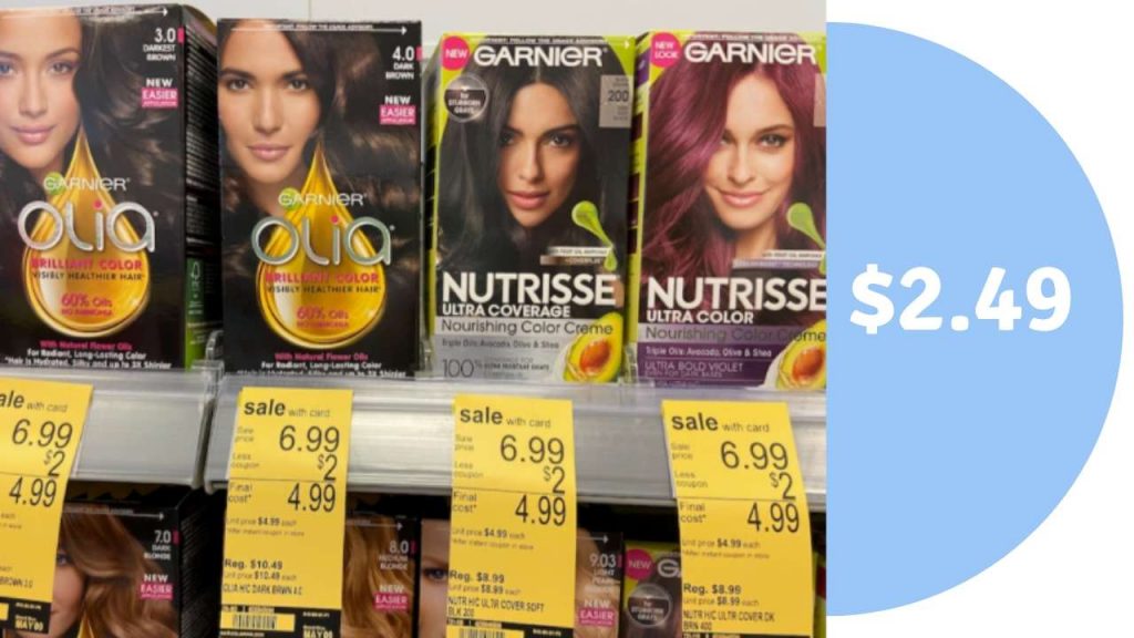 2.49 Garnier Hair Color at Walgreens Southern Savers