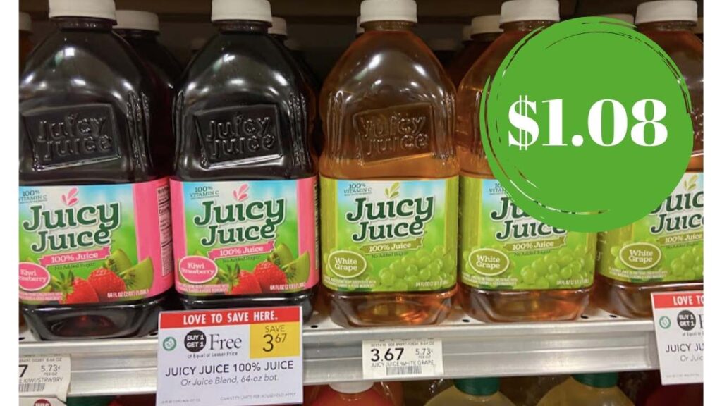 New Coupon Get Juicy Juice for 1.08 Southern Savers