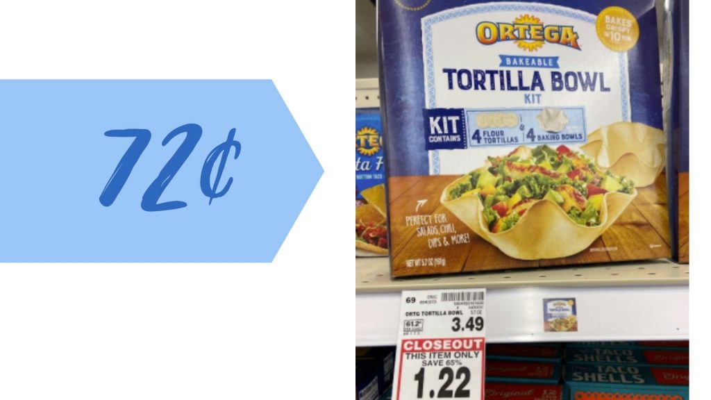 ortega tortilla bowls