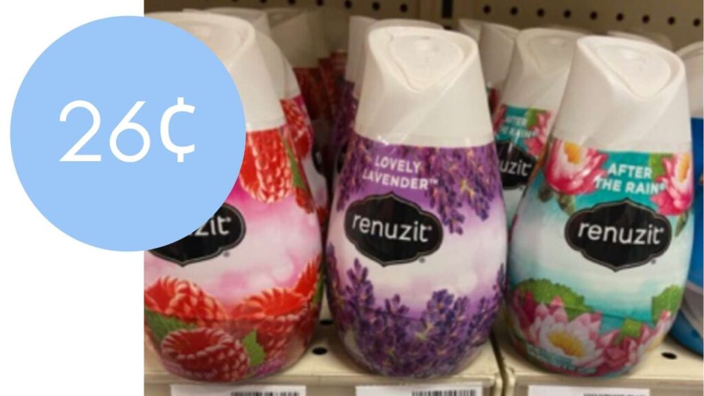 26¢ Renuzit Air Fresheners at Walgreens Southern Savers