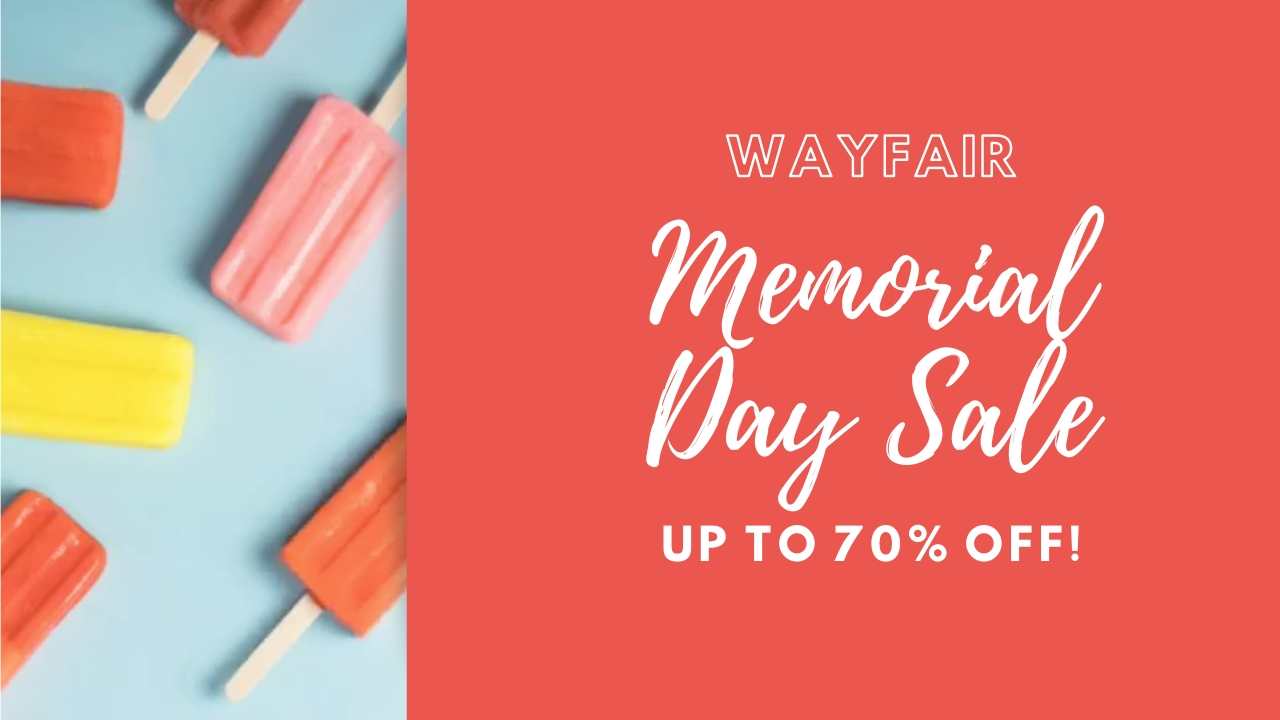 wayfair memorial day sale