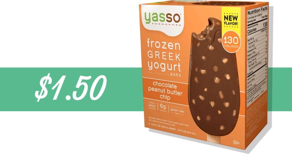 Printable Coupon | Get Yasso Frozen Greek Yogurt Bars for just $1.50 ...