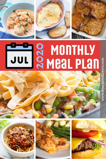 A new month means a new meal plan, because everybody still needs to eat. This monthly meal plan contains a variety of curated recipes!