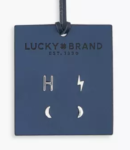 lucky brand letter earring set