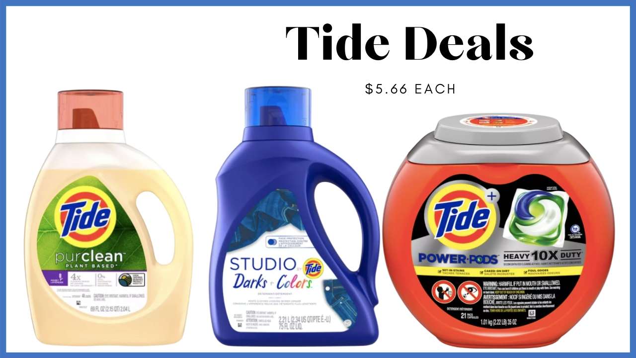 Tide Detergent for 5.66 at Target Southern Savers