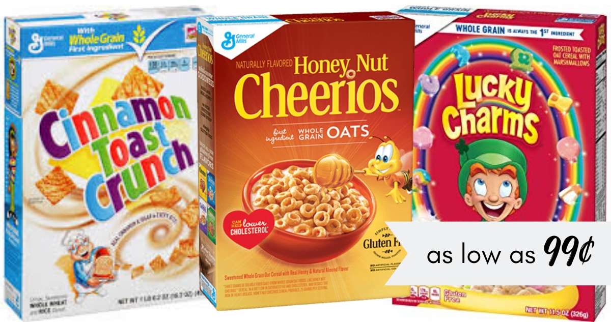 New General Mills &amp; Cascadian Cereal Coupons :: Southern Savers