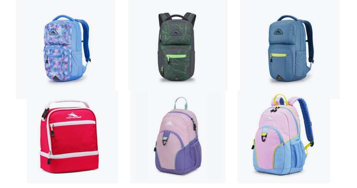 high sierra backpacks