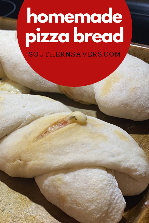 Mix up pizza night by making homemade pizza bread. Gooey cheesy and pepperoni are good enough for a simple version, but the filling options are endless!