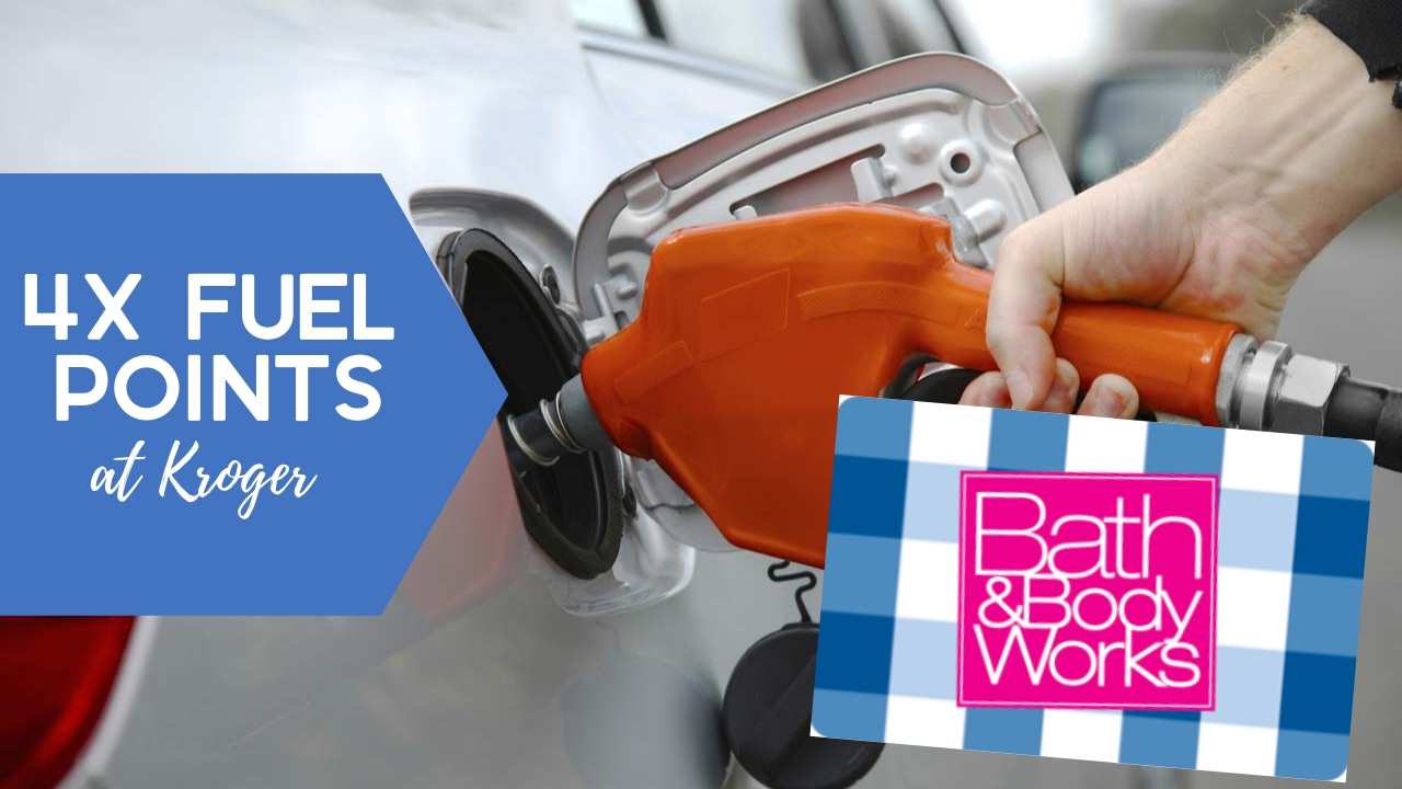 Kroger 4X Fuel Points on ALL Gift Cards Southern Savers