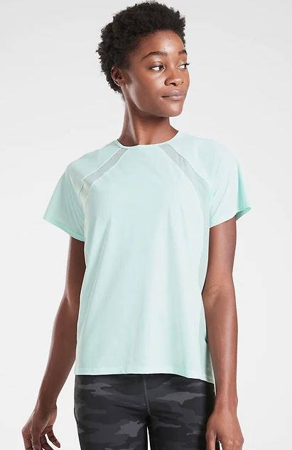 athleta hybrid tee