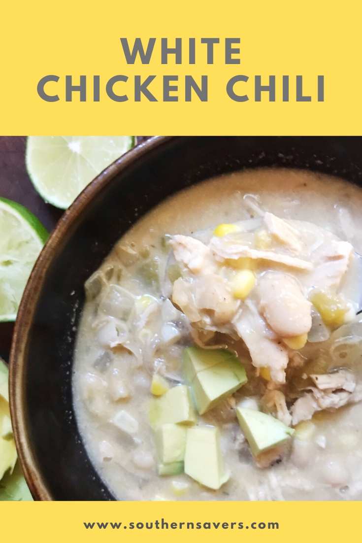 Frugal Recipe: White Chicken Chili