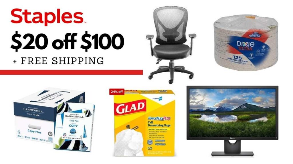 Staples Coupon Codes 20 Off 100+ Southern Savers