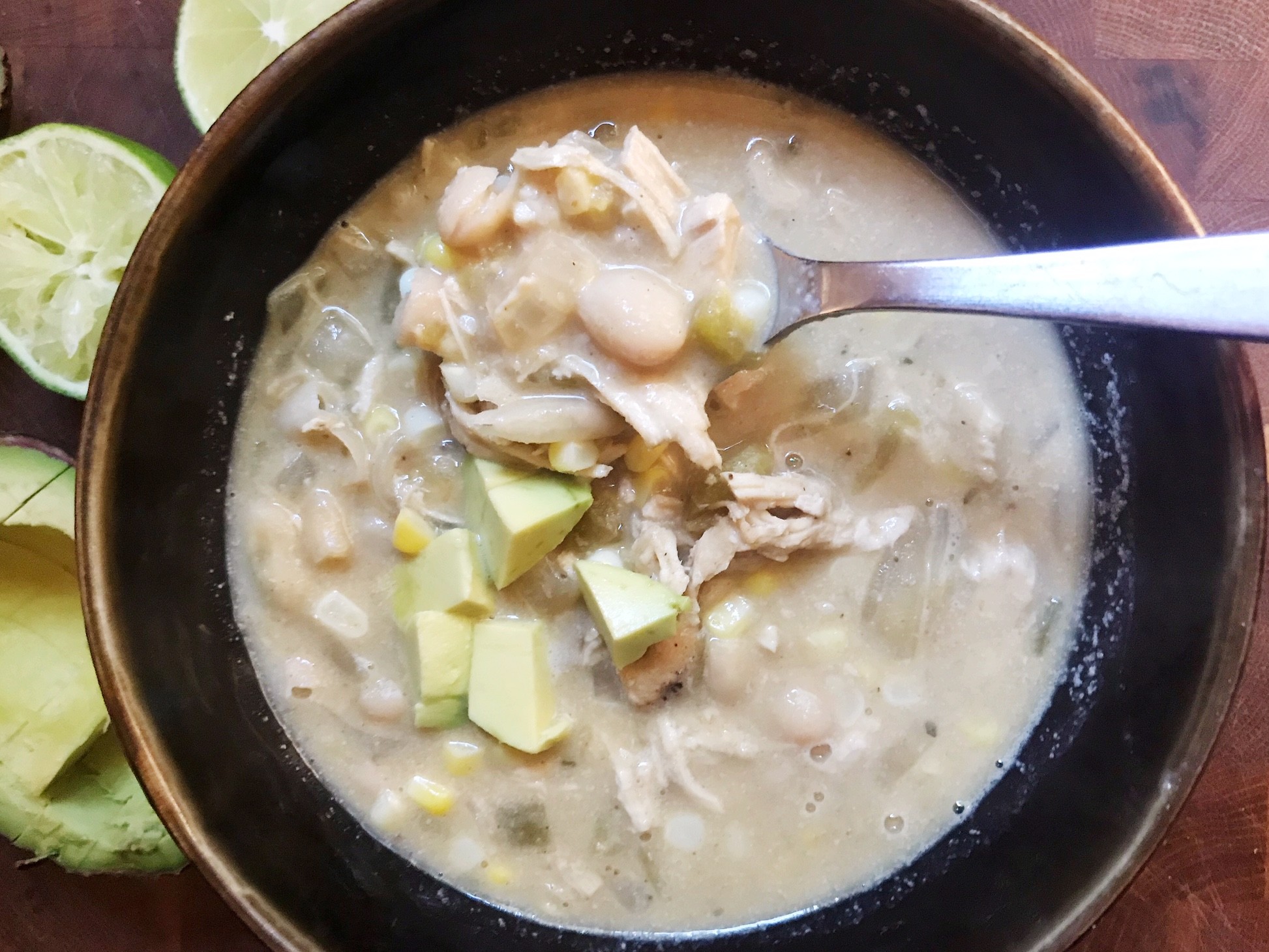 white chicken chili