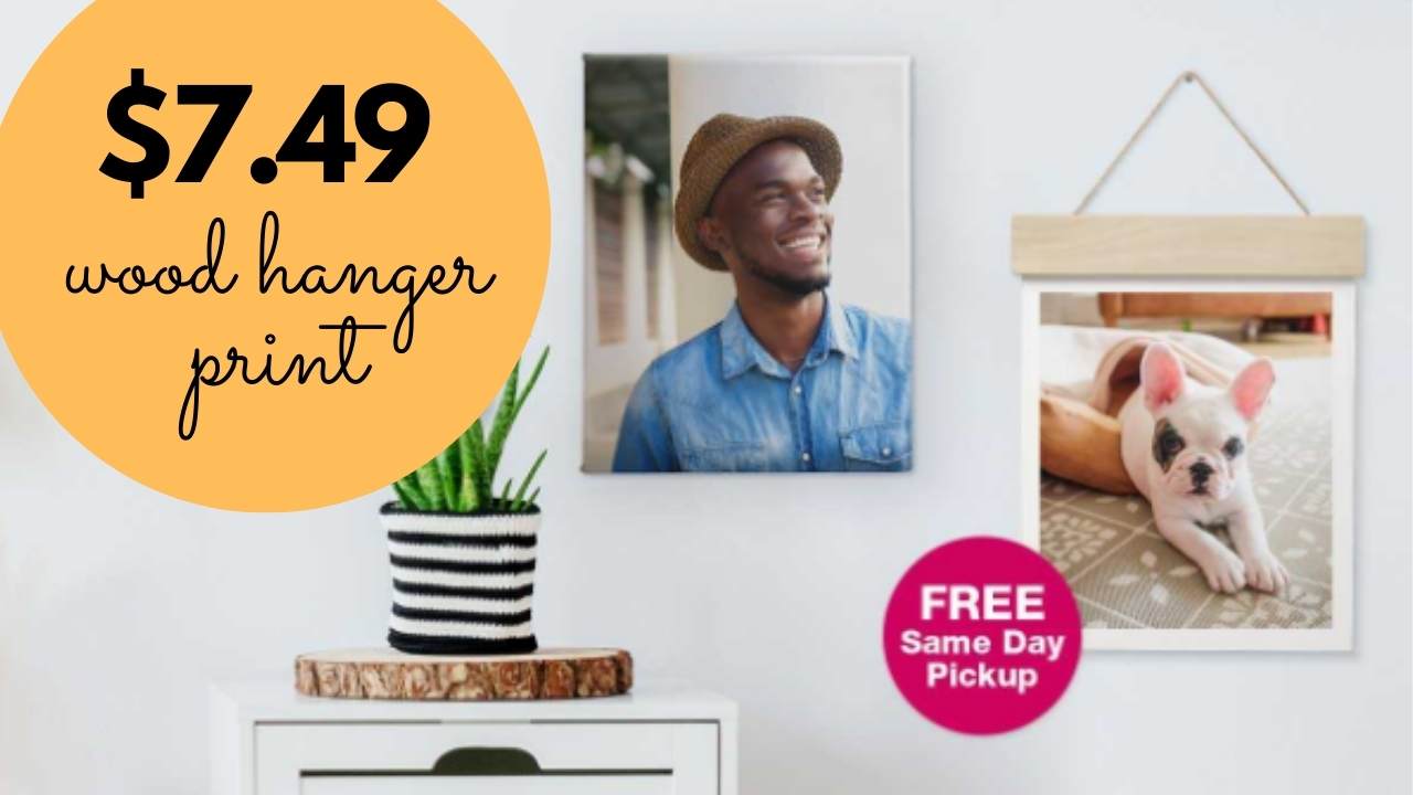Walgreens Code 11x14 Wood Hanger Prints for 7.49 Southern Savers
