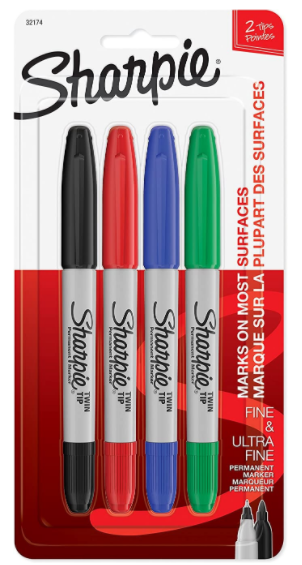 sharpie 4 pack