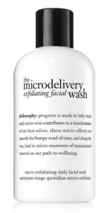 exfoliating face wash