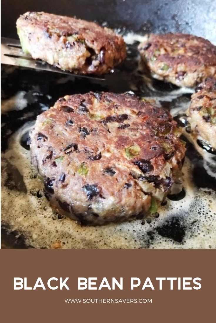 black bean patties