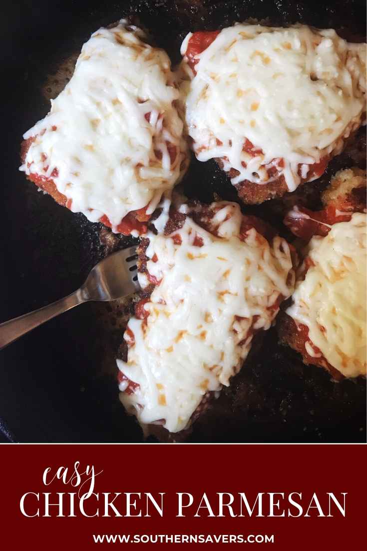 easy chicken parmesan