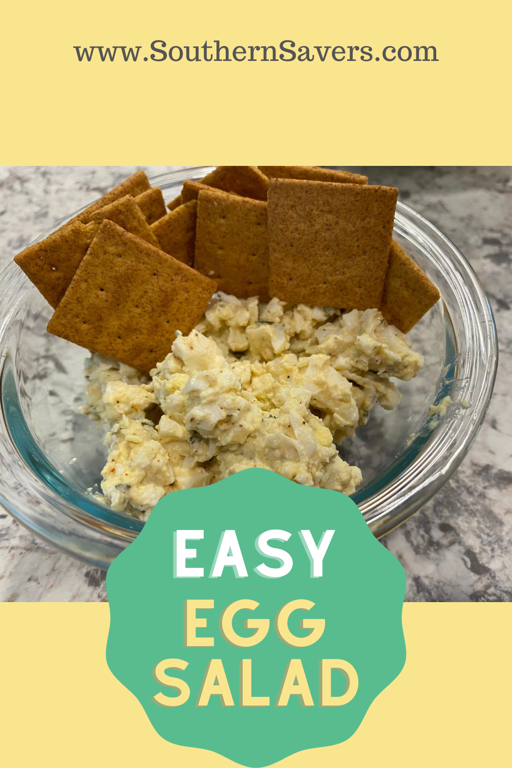 This easy egg salad is wonderfully frugal and is the perfect lunch for hot summer days. It's friendly to the keto diet as well!