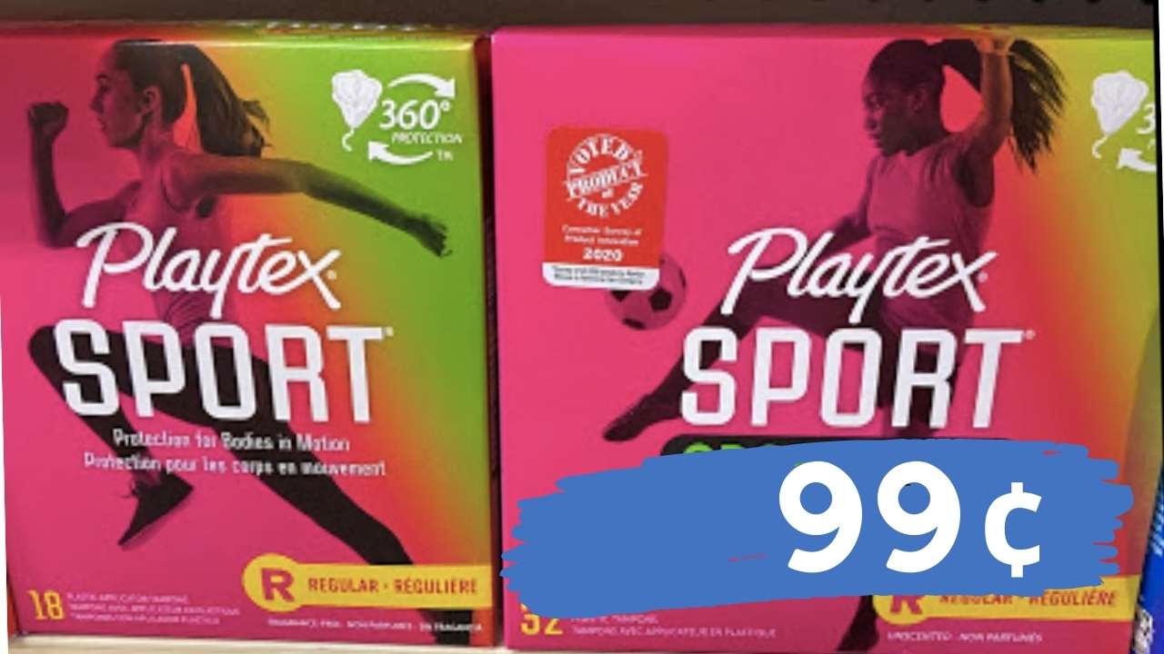 99¢ Playtex Tampons Kroger Mega Deal Southern Savers